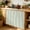Light Sage Green, variant on Sage Green Sink Skirt for Bathroom, Self-Adhesive Under Sink Curtain, Rustic Farmhouse Linen Texture Hide Pipes & Storage Fabric Cabinet Skirt Cover for Kitchen Laundry 32"x55"