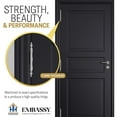 thumbnail image 6 of Embassy 3.5” x 3.5” Door Hinge Heavy Duty Hinges with Satin Nickel Finish & Flat Tips, 6 of 8