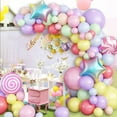 thumbnail image 5 of Specool Macaron Candy Balloon Garland Arch Kit, Pastel Color, Party Decoration, 112 Pack, 5 of 7