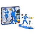 thumbnail image 3 of Power Rangers Lightning Collection, Ranger bleu de l'espace bleu et planeur Galaxy, figurine articulée premium de collection de 15 cm, accessoires multiples, 3 of 6