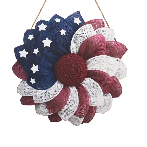 Memorial Day Saving!4th of July Decorations, United States Independence Day Simulation Garland Door Hanging Decoration