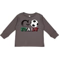 thumbnail image 3 of Inktastic Go, Italy Soccer, Football Boys or Girls Long Sleeve Toddler T-Shirt, 3 of 5