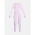 thumbnail image 4 of ClimateRight by Cuddl Duds Women's Pointelle Knit 2PC Top and Legging Thermal Base Layer Set, Sizes XS to 4X, 4 of 4