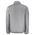 thumbnail image 3 of Men's Cutter & Buck  Gray Green Bay Packers Big & Tall Rainier PrimaLoft Eco Insulated Full-Zip Hoodie Puffer Jacket, 3 of 3