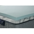 thumbnail image 2 of Serta Thermagel 2" Cooling Memory Foam Mattress Topper, Queen, 2 of 8