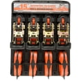 thumbnail image 2 of 2000 lb Rubber Ratchet Straps - 1" x 15', 4 Pack, 2 of 2