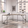 thumbnail image 2 of Pemberly Row 62" L Shaped Industrial Writing Desk with 37" Return, 2 of 4