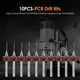 thumbnail image 1 of 10 unids/set PCB brocas Mini mano Twist Drill herramientas rotativas de perforación de carpintería Ndcxsfigh Para estrenar, 1 of 7