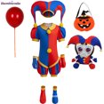 thumbnail image 3 of Disfraz de Cosplay de Anime Pomni The Amazing Digital Circus 2024, mono para niños, traje de Halloween, disfraz de Purim para niños, disfraz de dibujos animados para Cosplay, 3 of 5