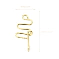 thumbnail image 2 of 10pcs Stainless Steel Fake Nose Rings Nose Studs Nose Non Piercing Jewelries, 2 of 8