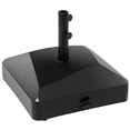 thumbnail image 1 of Outsunny Base de Parasol de Patio Robuste de 132 lb avec Roues pour Jardin Noir, 1 of 10