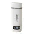 thumbnail image 2 of Herrnalise Travel Electric Kettle Portable Mini Tea Coffee Kettle Water Boiler,Water Heater with 4 Temperature Control,Stainless Steel with Auto Shut-Off & Boil Dry Protection,BPA-Free (White), 2 of 9