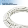 thumbnail image 4 of 10 Meter/32.8ft 13AWG Flexible Silicone High Temp Wire Cable -60 to 300 Degree Celsius White, 4 of 5