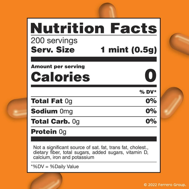 Tic Tac Orange Mints - Office Kitchen Breath Freshener - Walmart