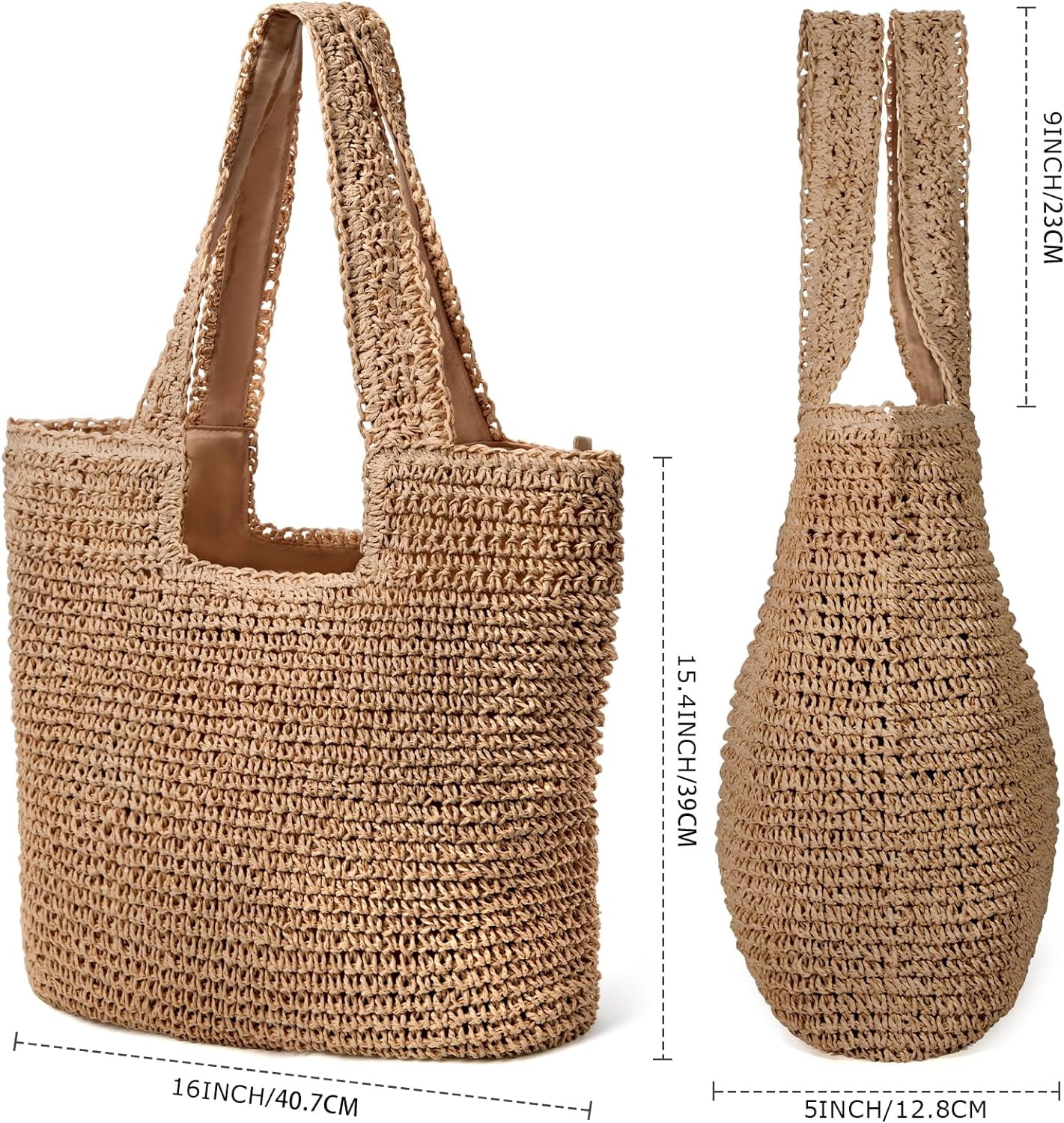 【VANWALK】Sun Beach Tote Bag Amazon.com: Becokan Beach Bags for Women Large Beach Tote