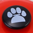 thumbnail image 4 of Pet Dog Potty Training Bells Footprint Pattern Communication Device for Dogs Puppy (Red and Black), 4 of 7