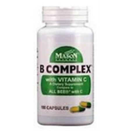 MASON NATURAL B Complexe de vitamine C 100 bis (Paquet de 6)