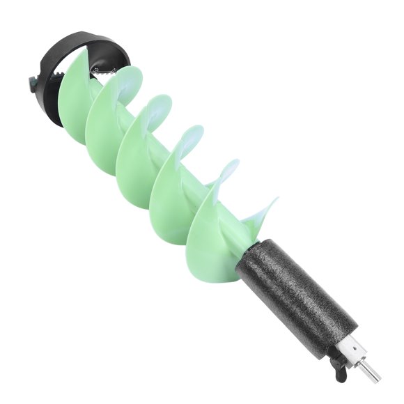 Ice Drill Bit, Floatable Adapter Impact Resistant Ice Auger Drill Bit for Deep Water Layer