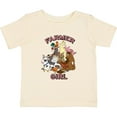 thumbnail image 3 of Inktastic Farmer Girl with Happy Farm Animals Boys or Girls Baby T-Shirt, 3 of 5
