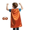 thumbnail image 1 of TOPTIE Adult Satin Superhero Capes and Mask Set, Holiday Festival Event Costumes And Dress Up, 1 of 8