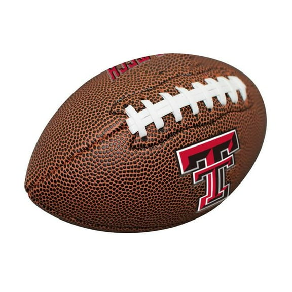Logo Brands 220-93MC-1 Texas Tech Mini Size Composite Football
