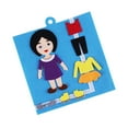 thumbnail image 1 of Tablero ocupado para niños pequeños, tela suave, habilidad básica, habilidades motoras finas, tablero sensorial, libro de tela de cuentos para niños p Madre, 1 of 7