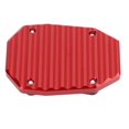 thumbnail image 4 of Kickstand Extender Plate, Anti Slip Side Stand Pad Extension Practical Rustproof  For Motorcycle Red, 4 of 8