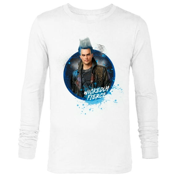Disney Descendants 3 Hades Wickedly Fierce - Long Sleeve T-Shirt for Men -Customized-White