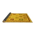 thumbnail image 2 of Ahgly Company Indoor Rectangle Oriental Yellow Modern Area Rugs, 4' x 6', 2 of 4