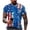 Multicolor, variant on GrmtClth 4th of July Tops for Men Independence Day American Flag Print Casual T-Shirts Short Sleeve Trendy Shirts Crew Neck Clothes Royal Blue M