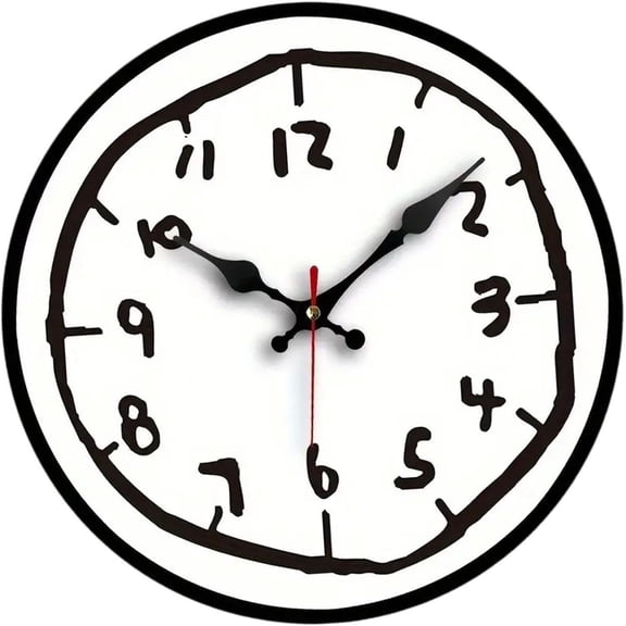 Wall Hanging Clock 12 Inch Decorative Ornament Home Office Living Room