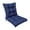 Navy Blue, variant on TOPCHANCES Indoor/Outdoor Chair Cushions 42'' x 21'' x 3", Waterproof Tufted Thick Patio Wicker Chair Seat Cushion Rocking Chair Cushion (Dark Gray, Set of 1)