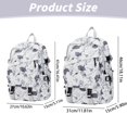 thumbnail image 3 of 2026 Trendy Star Pattern Backpack, Large Size L Fashion Rucksack with Multiple Pockets, Durable Cloth School Bag for Teens, Water-Resistant Travel Daypack - Pink1, 3 of 7