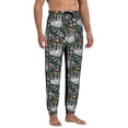 thumbnail image 4 of Kdxio Cute Sloth Pattern Joggers,Sweatpants for Men with Pockets-Small, 4 of 5