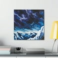 thumbnail image 3 of Snowy Mountain Majesty - Canvas, 3 of 10