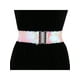 thumbnail image 4 of CINTURONES ELÁSTICOS PARA MUJERES TALLA PLUS INSPIRADOS EN CHIC, CON HEBILLAS DE METAL Y DECORACIONES DE LENTEJUELAS PARA VESTIDOS, CARNACIÓN 60cm/23.62", 4 of 6