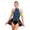 Blue Black, variant on renvena Women Magician Drummer Lion Tamer Clothes Costumes Tassel Shoulder Boards Blue Black XXL