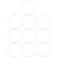 thumbnail image 2 of Miangastore Lock Rings Threaded Barrel Connectors 10Pcs 23.6In, 2 of 9