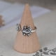 thumbnail image 4 of Anillos para mujer, regalos para mujer, collar de corazón, pulsera, pendientes, conjunto de joyas para mujer, resplandor resplandor, 4 of 5