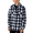 Black White, variant on Arshiner Boys Flannel Shirts Kids Button Down Plaid Shirt Casual Long Sleeve Shirt Tops Boys and Girls Fall Plaid Jacket
