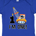 thumbnail image 4 of Inktastic First Birthday Construction Truck 1 Year Old Boys Baby Bodysuit, 4 of 5