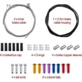 thumbnail image 2 of Bike Brake Set With Cables - Complete Kit For Road And Mountain Bikes, 2 of 5