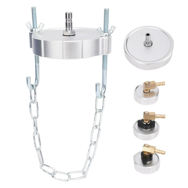 Conjunto De Adaptador De Cilindro Maestro, Sellado Kit De Adaptador De Freno Universal Aluminio Para La Mayoría De La Mayoría De Presión De Fluido De Frenos Kit De