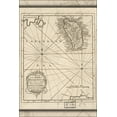 thumbnail image 1 of 24"x36" Gallery Poster, map of the island of Dominica 1778, 1 of 1
