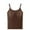 Brown, variant on XuJwPNcy Thermal Tank Top Women Spaghetti Straps Camisole Fleece Lined Camisole Underwear Vest for Winter