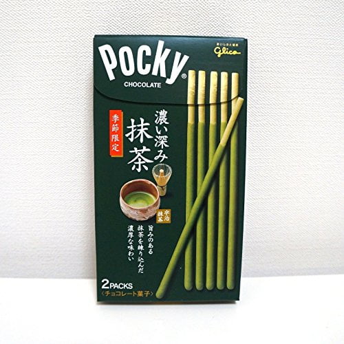 Ninechef Bundle Glico Pocky Chocolate Double Rich Matcha 2 22 Ounce Pack Of 10 1 Ninechef Chopstick Walmart Com