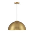 thumbnail image 3 of Trade Winds Hazel 1-Light Pendant in Natural Brass, 3 of 5