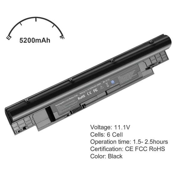 Battery For Dell Inspiron N311Z N13Z N411Z N14Z Vostro V131 V131R V131D 268X5