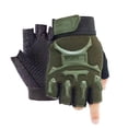 thumbnail image 3 of Guantes de camuflaje tácticos de medio dedo para niños, para deportes al aire libre, para fanáticos militares, antideslizantes, resistentes al desgaste, para estudiantes, 3 of 5