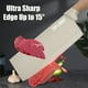 thumbnail image 3 of Juego de cuchillos Wiztoynia de cocina caqui de 6 piezas con bloque de cuchillos, 3 of 8